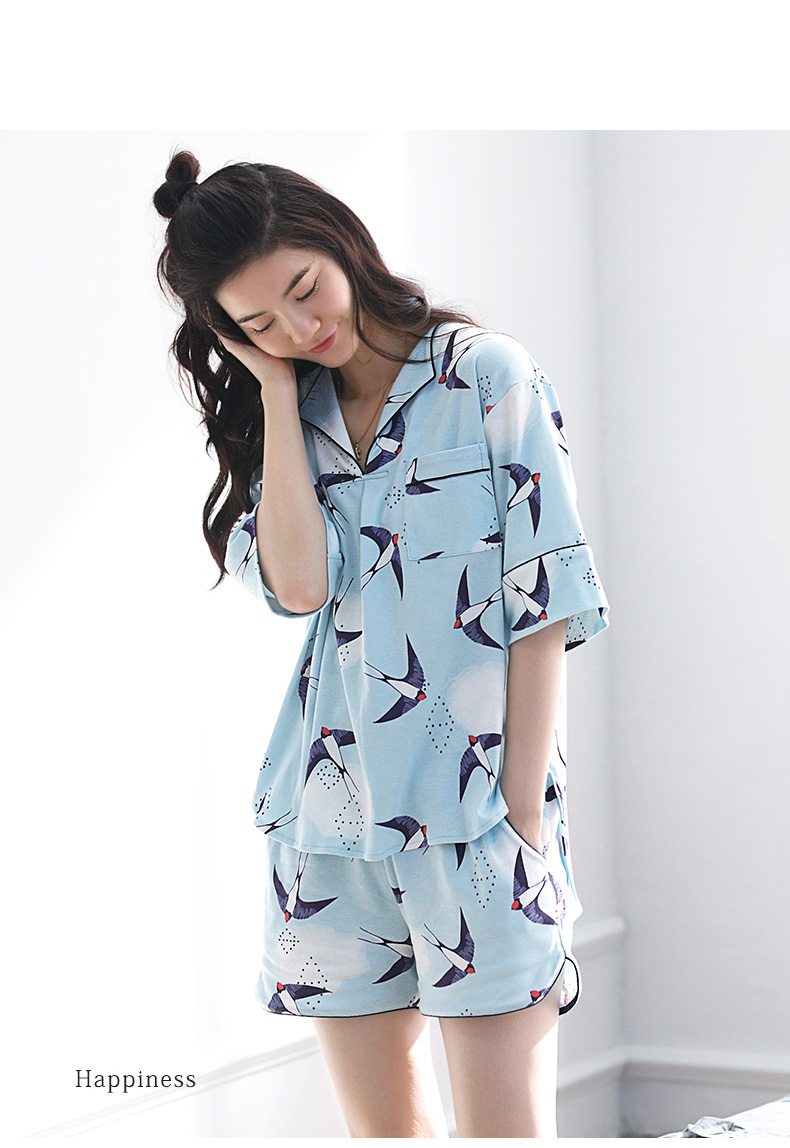 Pyjama mixte en Coton à manche courte - Ref 3005219 Image 16