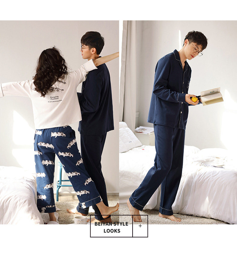 Pyjama mixte en Coton à manches longues - Ref 3005082 Image 22