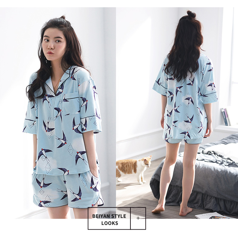 Pyjama mixte en Coton à manche courte - Ref 3005219 Image 22