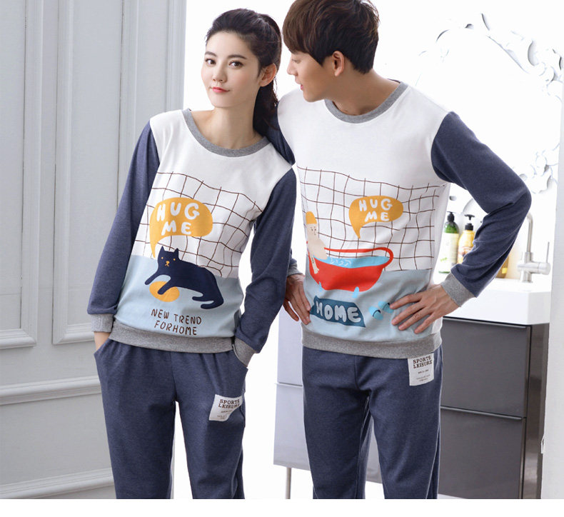 Pyjama mixte en Coton à manches longues - Ref 3005122 Image 6