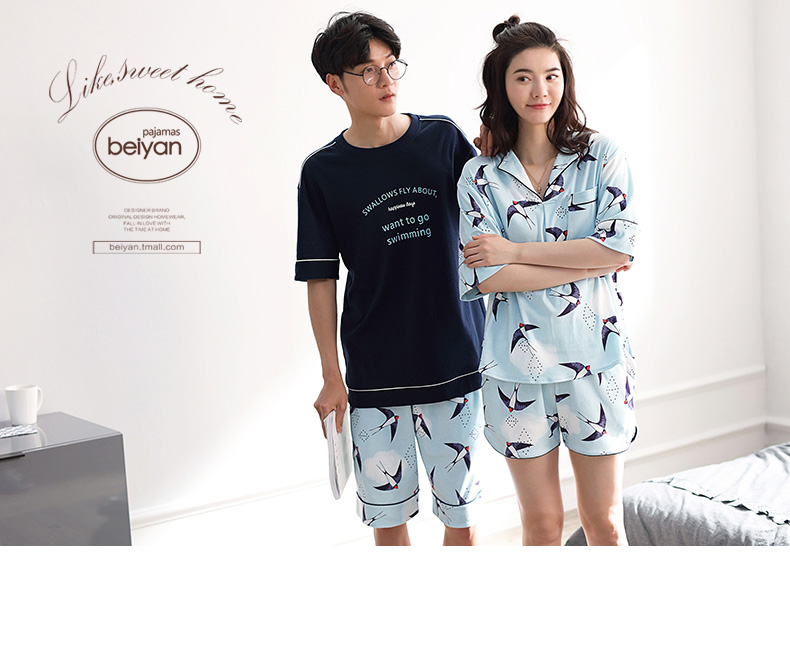 Pyjama mixte en Coton à manche courte - Ref 3005219 Image 7