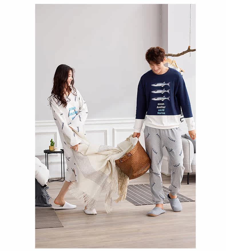 Pyjama mixte en Coton à manches longues - Ref 3005084 Image 19