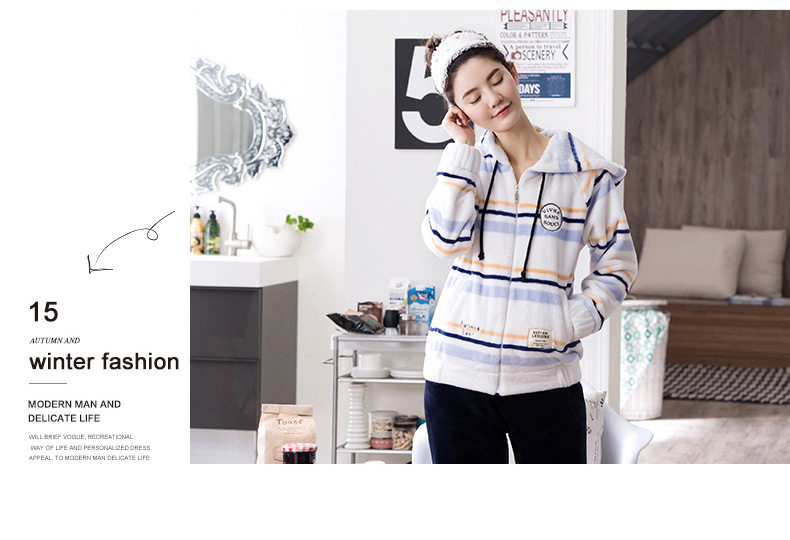 Pyjama mixte en Polyester Polyester  à manches longues - Ref 3005201 Image 13