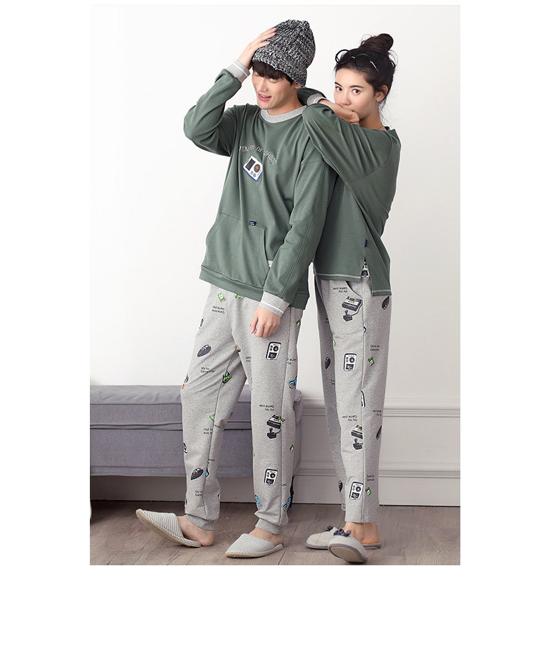 Pyjama mixte en Coton à manches longues - Ref 3005167 Image 19