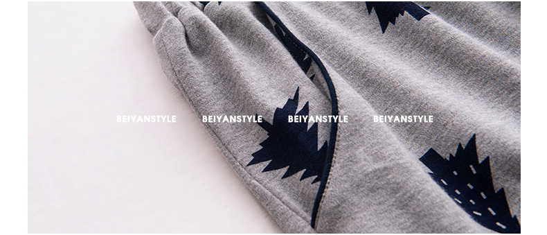 Pyjama mixte en Coton à manche courte - Ref 3005206 Image 28