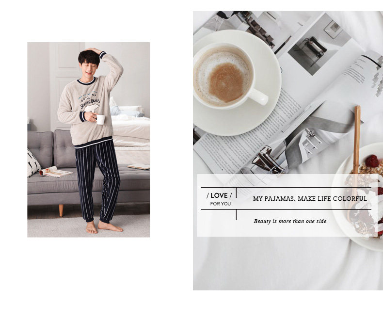 Pyjama mixte en Polyester Polyester  à manches longues - Ref 3005090 Image 9