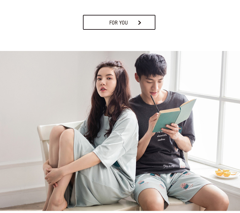 Pyjama mixte en Coton à manche courte - Ref 3005100 Image 8