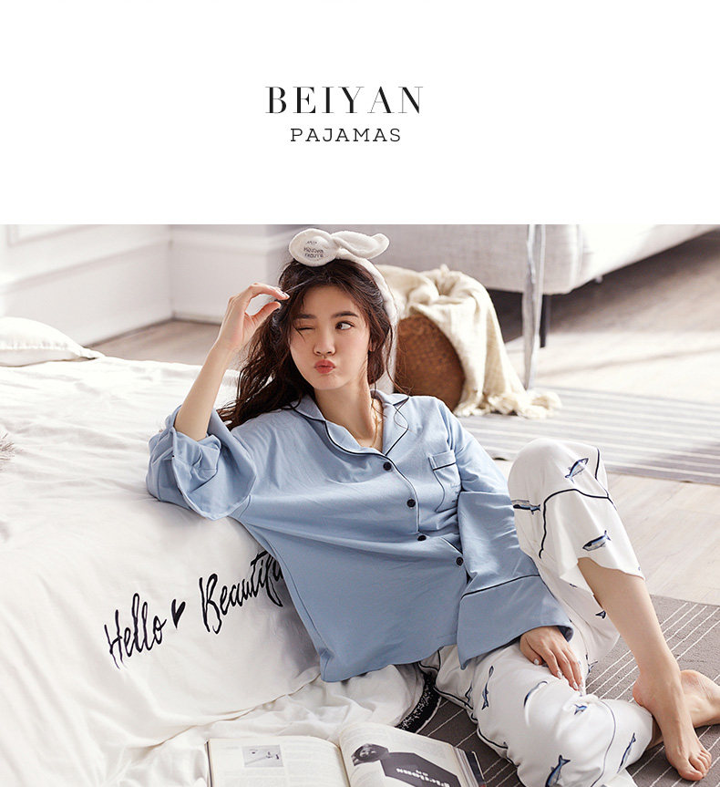 Pyjama mixte en Coton à manches longues - Ref 3005174 Image 14