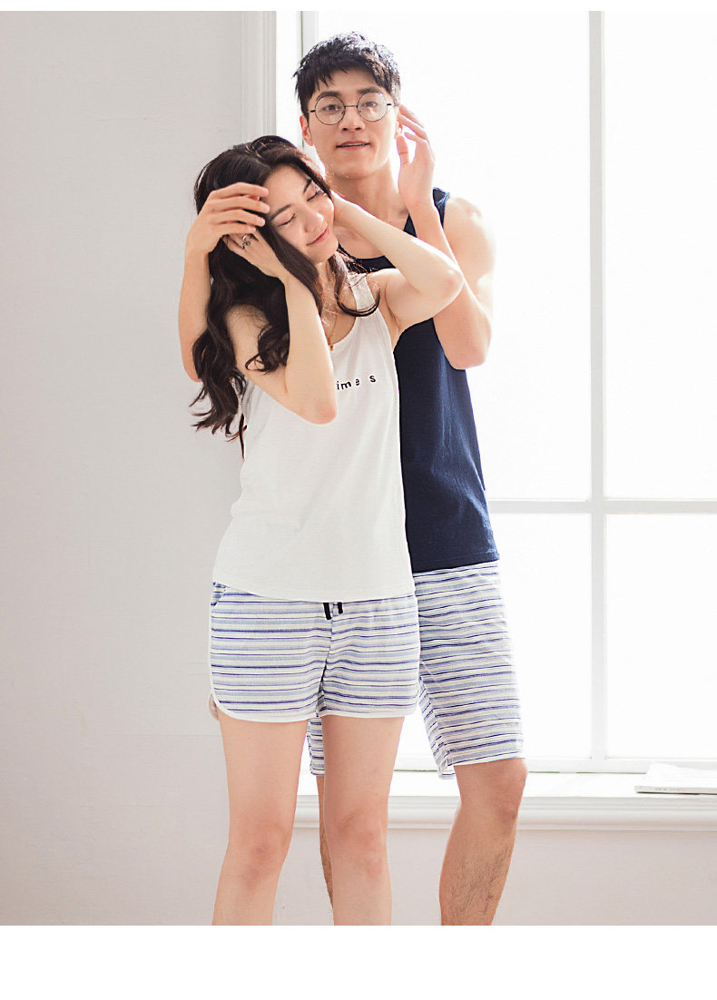 Pyjama mixte en Coton à sans manches - Ref 3005172 Image 10