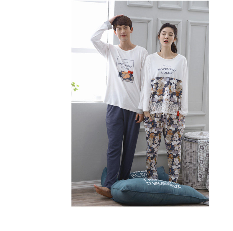 Pyjama mixte en Coton à manches longues - Ref 3005079 Image 16