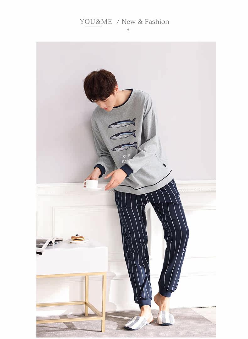 Pyjama mixte en Coton à manches longues - Ref 3005230 Image 28