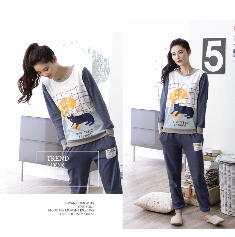 Pyjama mixte en Coton à manches longues - Ref 3005122 Image 14