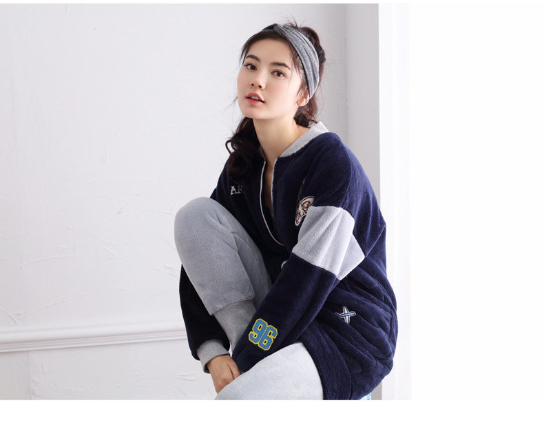 Pyjama mixte en Polyester Polyester  à manches longues - Ref 3005116 Image 13