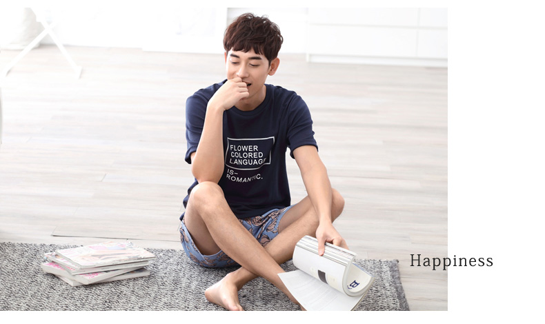 Pyjama mixte en Coton à manche courte - Ref 3005101 Image 9