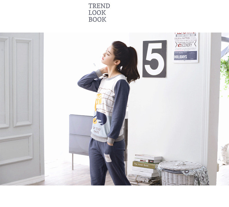 Pyjama mixte en Coton à manches longues - Ref 3005122 Image 9