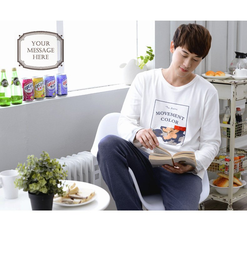 Pyjama mixte en Coton à manches longues - Ref 3005079 Image 10