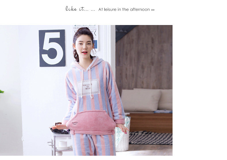 Pyjama mixte en Polyester Polyester  à manches longues - Ref 3005184 Image 10