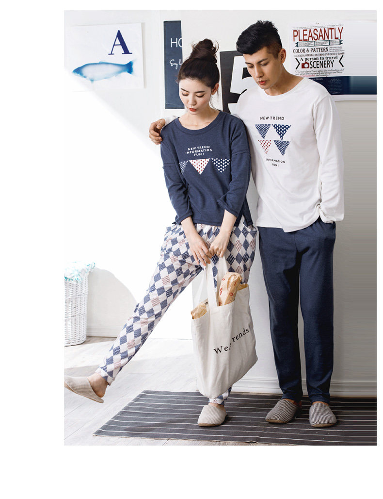 Pyjama mixte en Coton à manches longues - Ref 3005183 Image 10