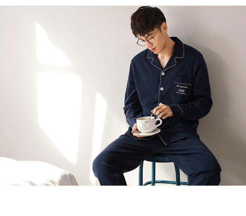 Pyjama mixte en Coton à manches longues - Ref 3005082 Image 18