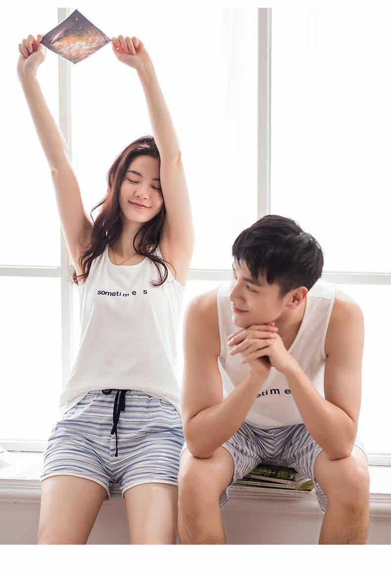 Pyjama mixte en Coton à sans manches - Ref 3005197 Image 11