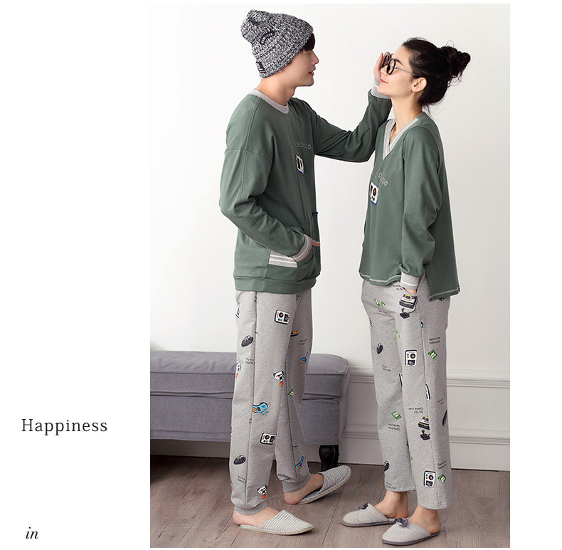 Pyjama mixte en Coton à manches longues - Ref 3005167 Image 10