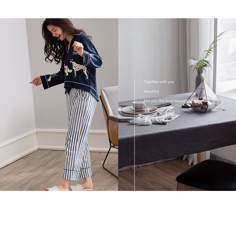 Pyjama mixte en Coton à manches longues - Ref 3004307 Image 8