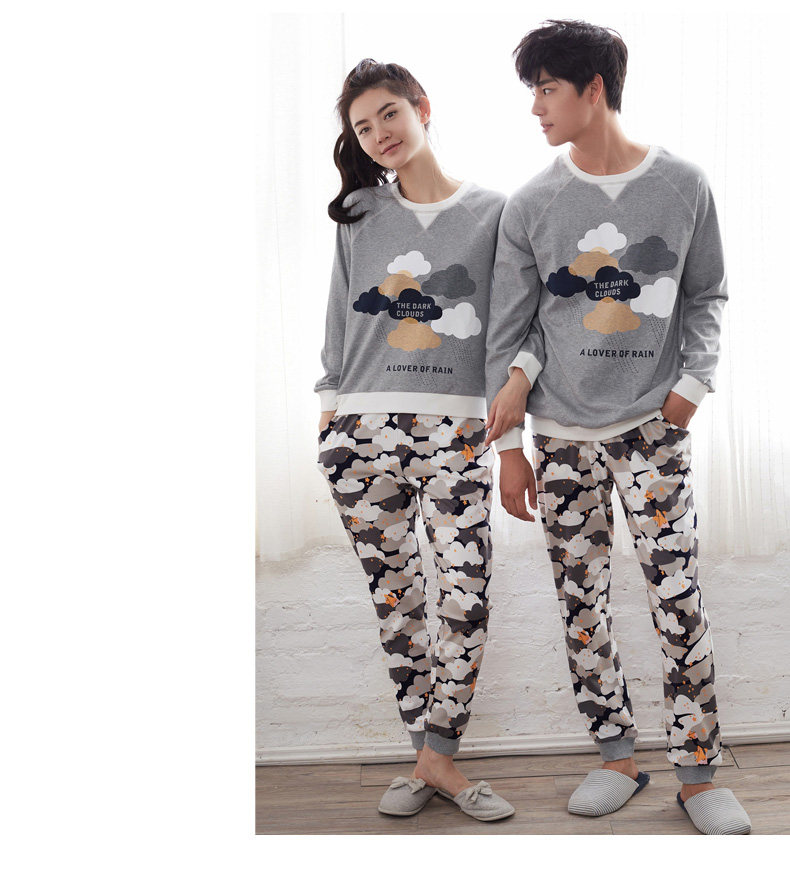 Pyjama mixte en Coton à manches longues - Ref 3005074 Image 14