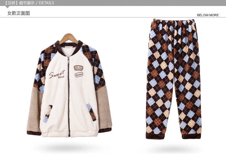 Pyjama mixte en Polyester Polyester  à manches longues - Ref 3005180 Image 16