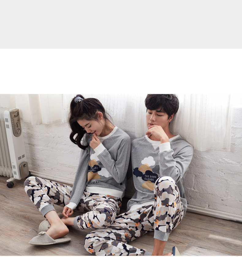 Pyjama mixte en Coton à manches longues - Ref 3005074 Image 17