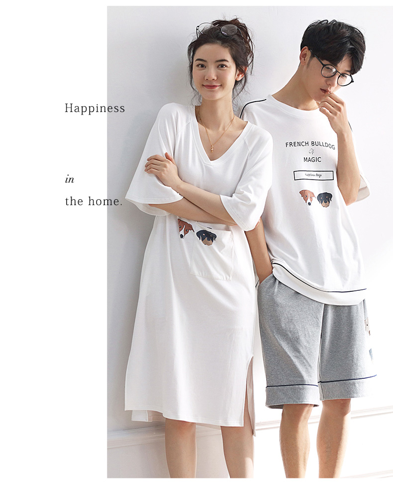 Pyjama mixte en Coton à manche courte - Ref 3005236 Image 18