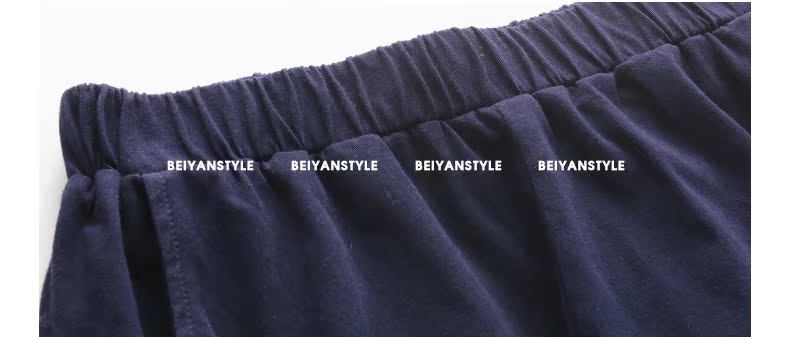 Pyjama mixte en Coton à manche courte - Ref 3005085 Image 28