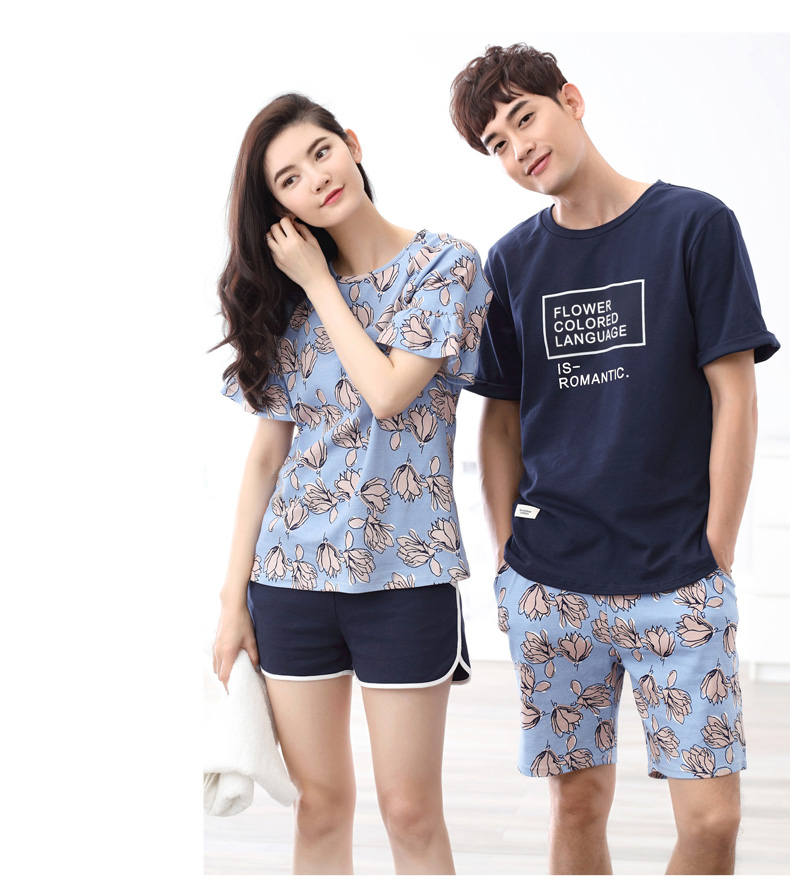 Pyjama mixte en Coton à manche courte - Ref 3005101 Image 15