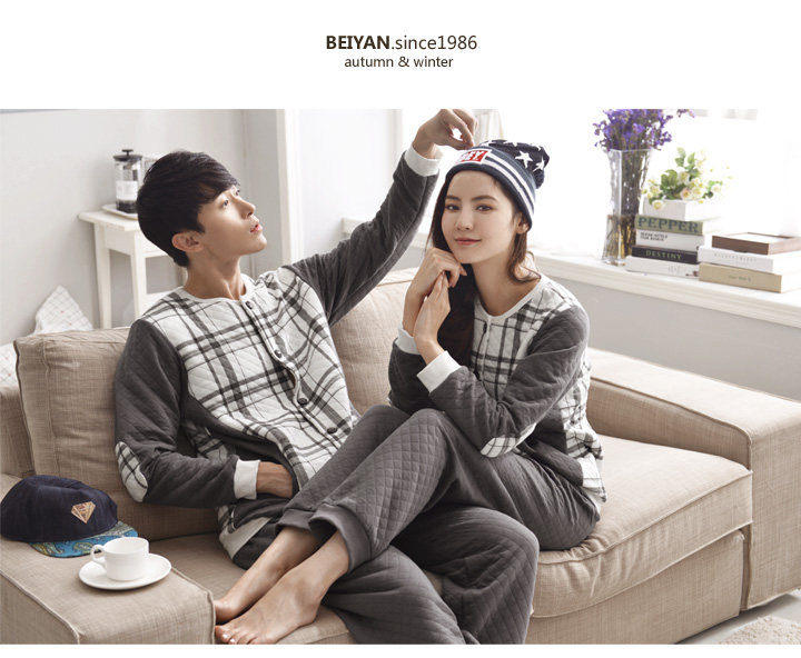 Pyjama mixte en Coton à manches longues - Ref 3005115 Image 8