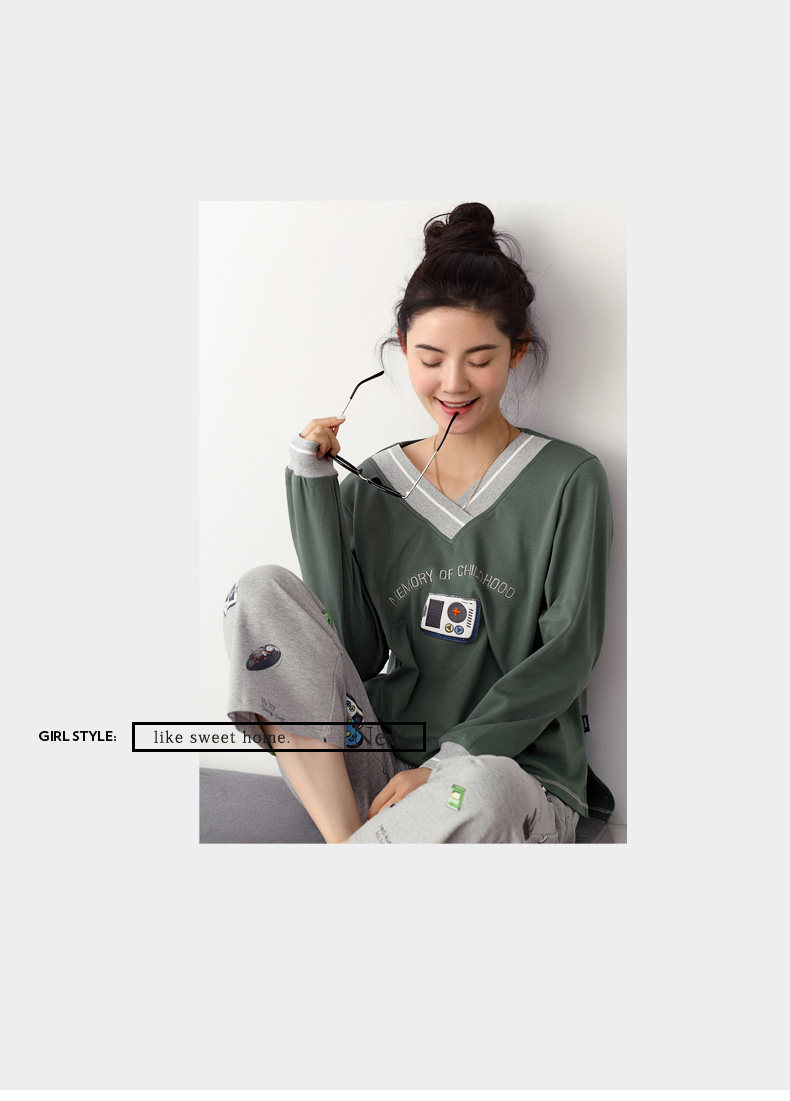 Pyjama mixte en Coton à manches longues - Ref 3005167 Image 15