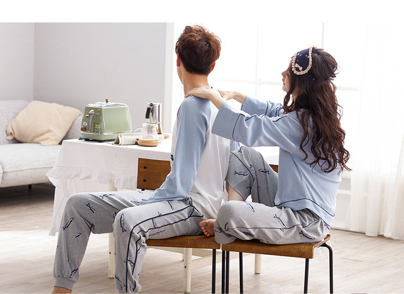 Pyjama mixte en Coton à manches longues - Ref 3005230 Image 16