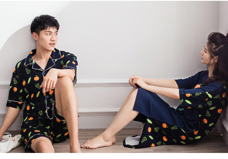 Pyjama mixte en Coton à manche courte - Ref 3005196 Image 12