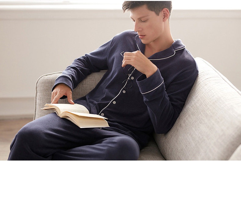 Pyjama mixte en Coton à manches longues - Ref 3005105 Image 9