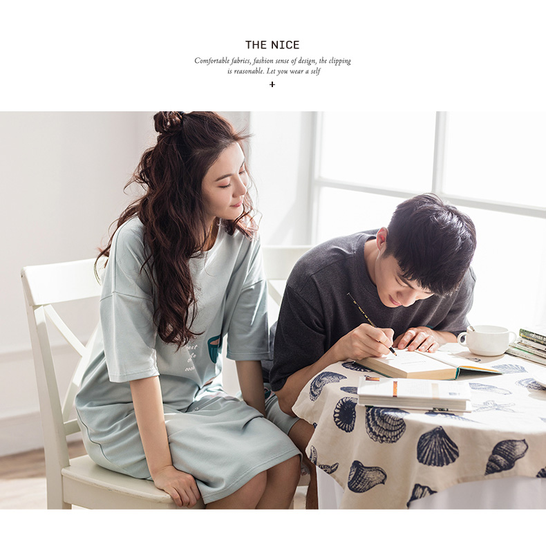 Pyjama mixte en Coton à manche courte - Ref 3005100 Image 19