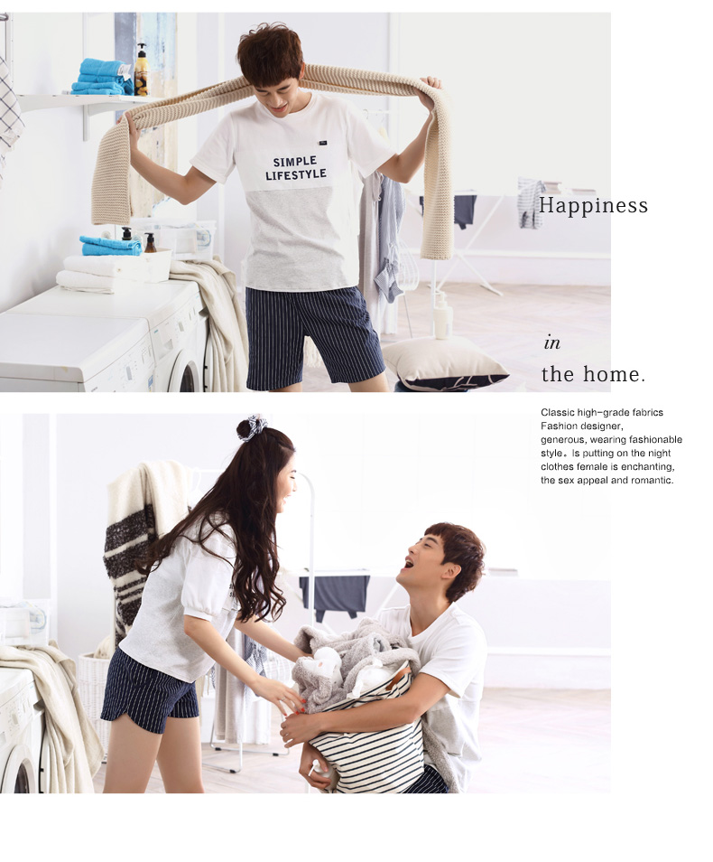 Pyjama mixte en Coton à manche courte - Ref 3005193 Image 39