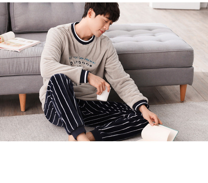 Pyjama mixte en Polyester Polyester  à manches longues - Ref 3005090 Image 12