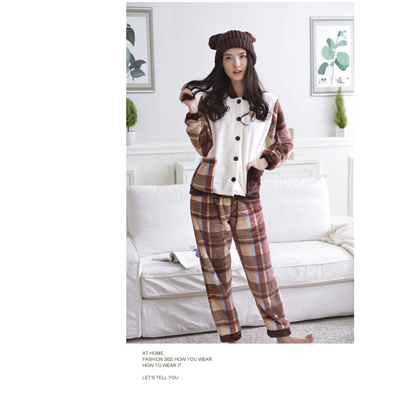 Pyjama mixte en Polyester Polyester  à manches longues - Ref 3005095 Image 10