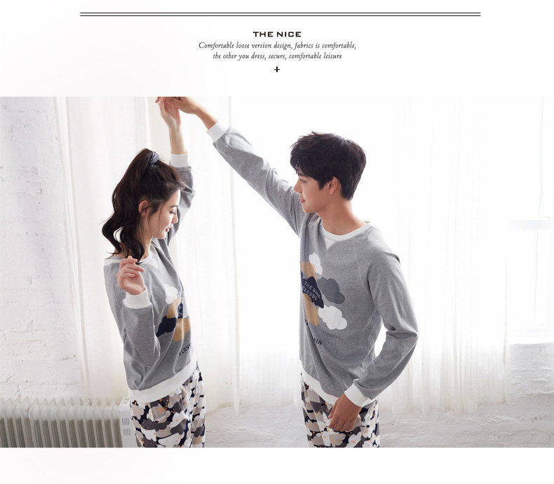 Pyjama mixte en Coton à manches longues - Ref 3005074 Image 8