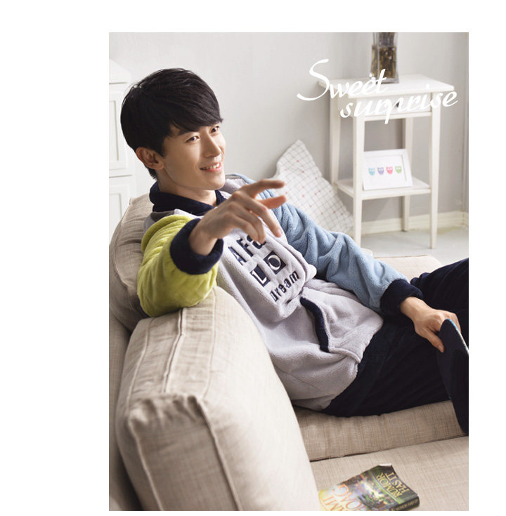 Pyjama mixte en Polyester Polyester  à manches longues - Ref 3005227 Image 9