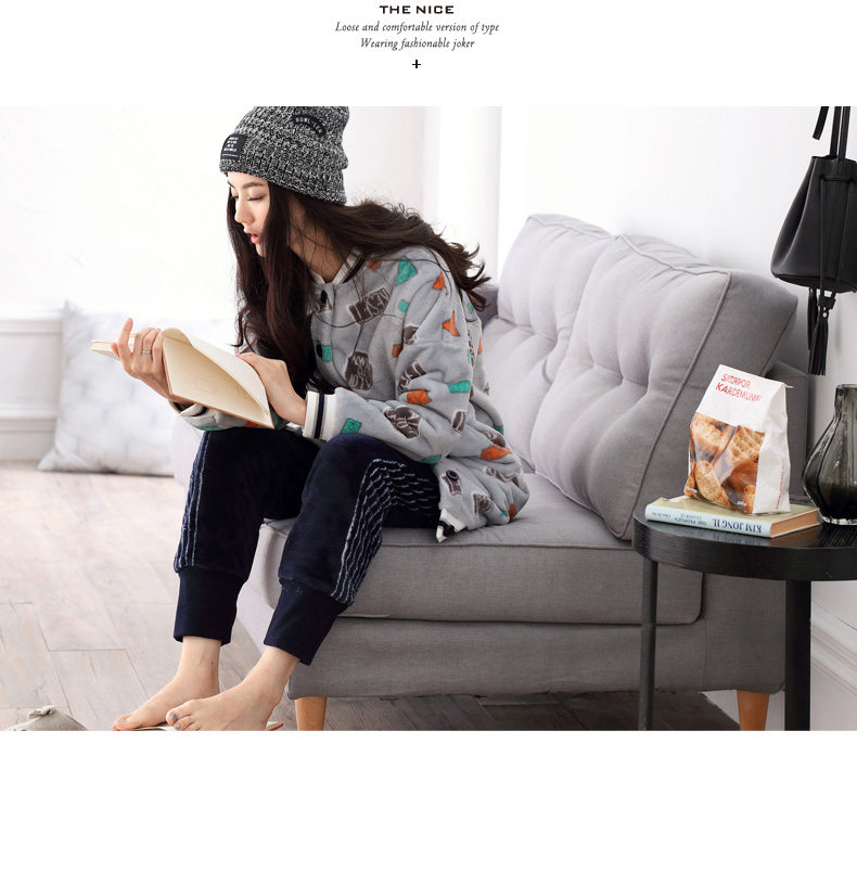 Pyjama mixte en Polyester Polyester  à manches longues - Ref 3005214 Image 15