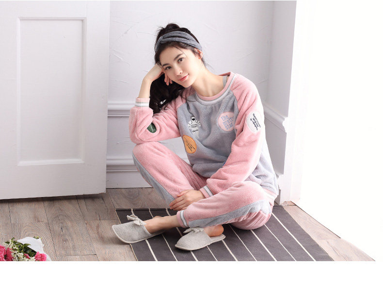 Pyjama mixte en Polyester Polyester  à manches longues - Ref 3005168 Image 9