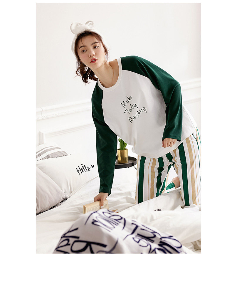 Pyjama mixte en Coton à manches longues - Ref 3005104 Image 20