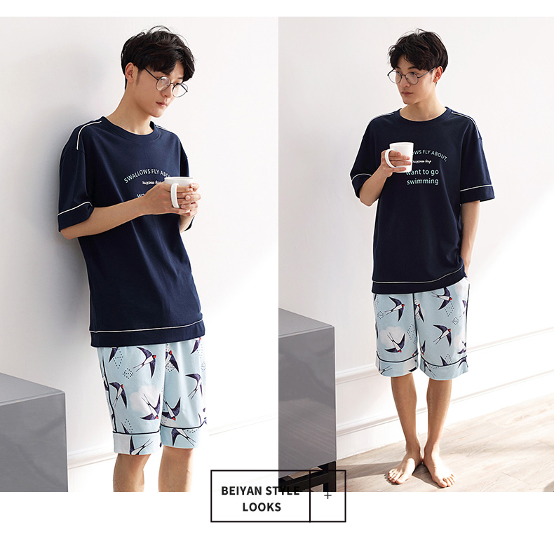 Pyjama mixte en Coton à manche courte - Ref 3005163 Image 21