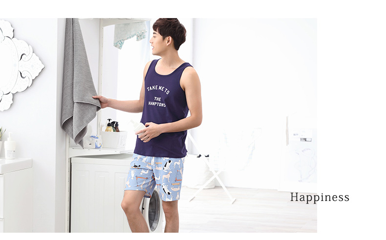 Pyjama mixte en Coton à manche courte - Ref 3005101 Image 31