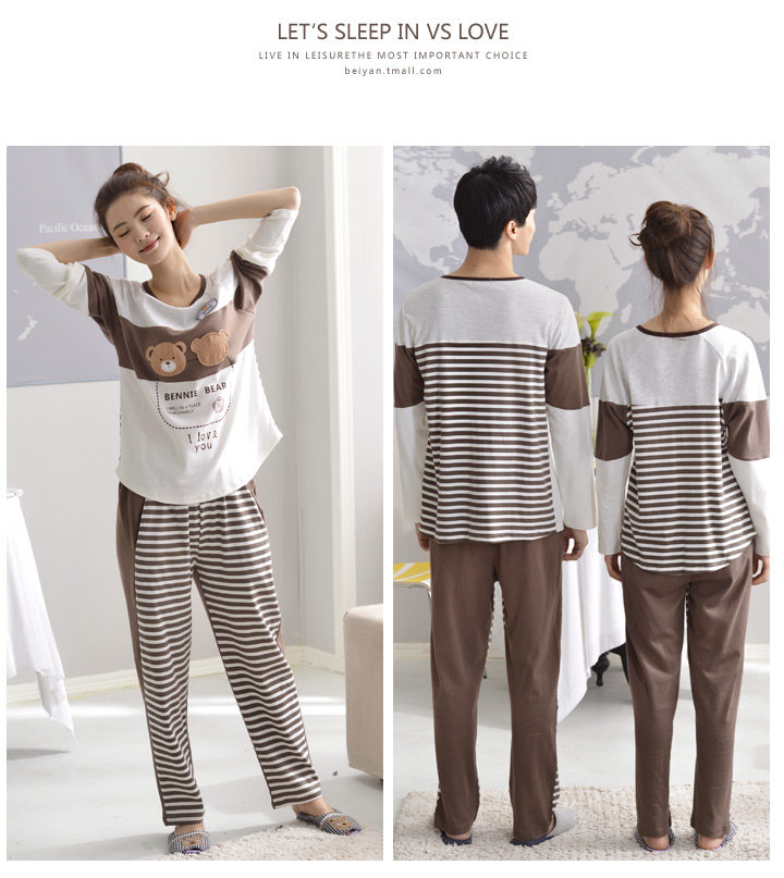 Pyjama mixte en Coton à manches longues - Ref 3005149 Image 10