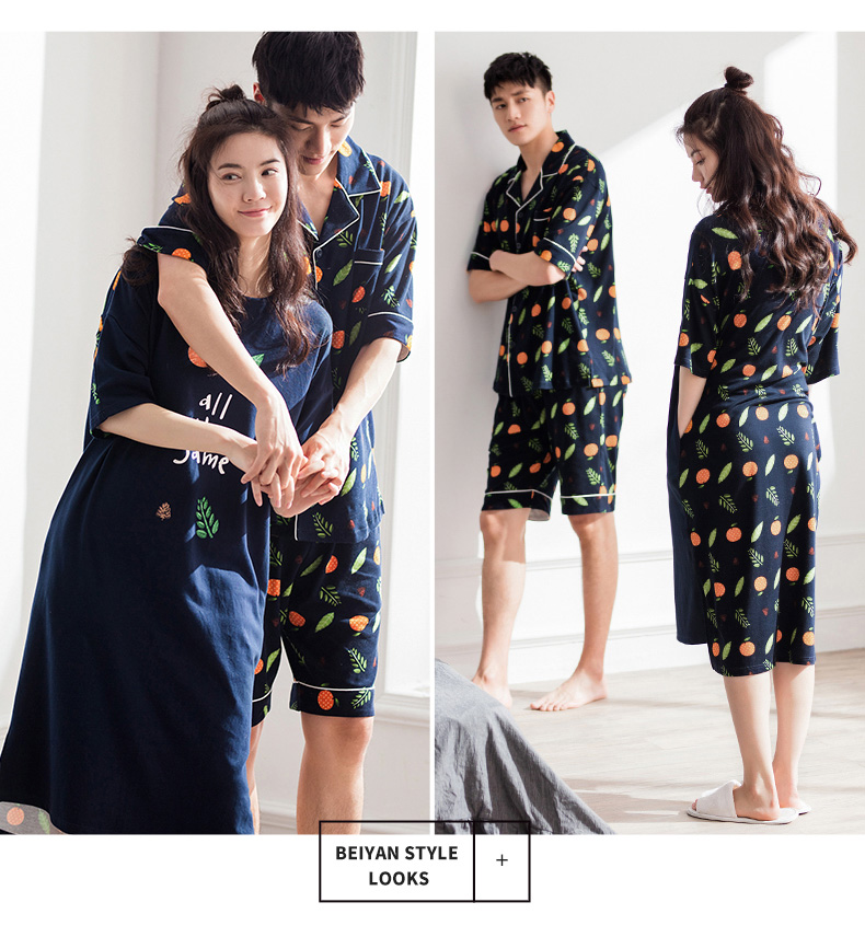 Pyjama mixte en Coton à manche courte - Ref 3005196 Image 20